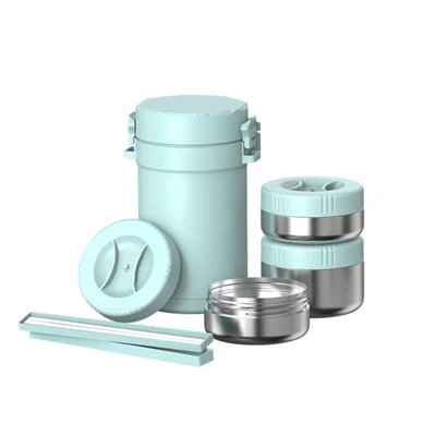 3 Lapisan Stainless Steel Food Jar